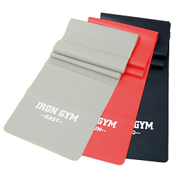 Комплект стрічкових еспандерів Iron Gym 3шт. IG00127