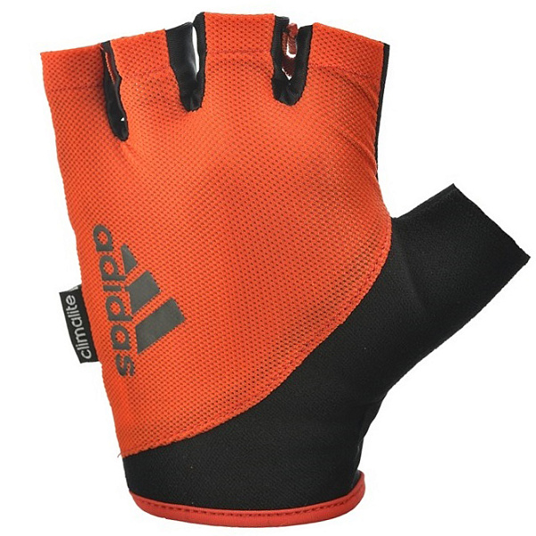 Фото Фитнес-перчатки Adidas ADGB-12322OR оранжевый-черный M №1