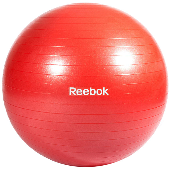 Фото Мяч гимнастический Reebok RAB-11017RD 75 см красный №1