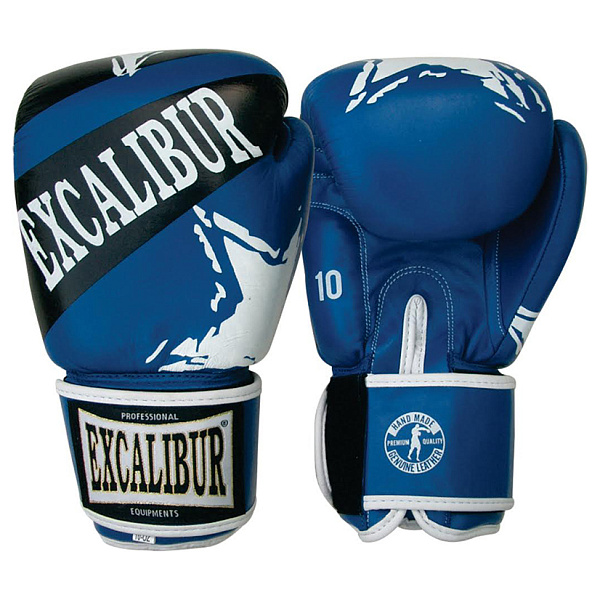 Фото Боксерские перчатки Excalibur Forza 550-03-12 12 унций синий №1