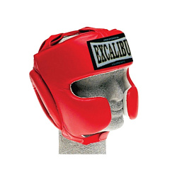 Шлем боксерский Excalibur 716 M красный