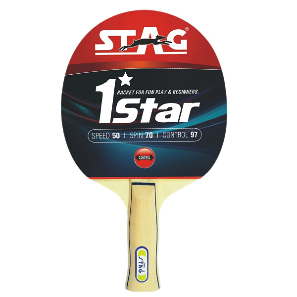 Фото Ракетка для настольного тенниса Stag *1Star №1