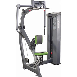 Тренажер для мышц груди - задних дельт весовой стек 150 кг Xline XR124.1