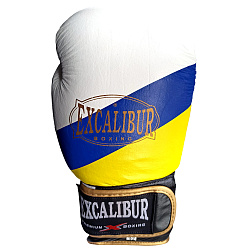 Боксерские перчатки Excalibur Ukraine Flag 8070-03